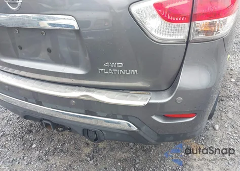 2015 Nissan Pathfinder Platinum from USA, damaged, VIN 5N1AR2MM1FC720767